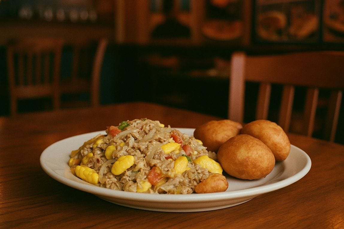 Ackee and Saltfish.